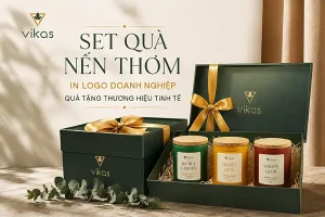 nến thơm in logo doanh nghiệp