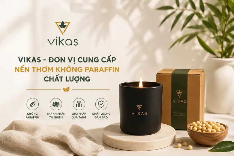 nến thơm không paraffin